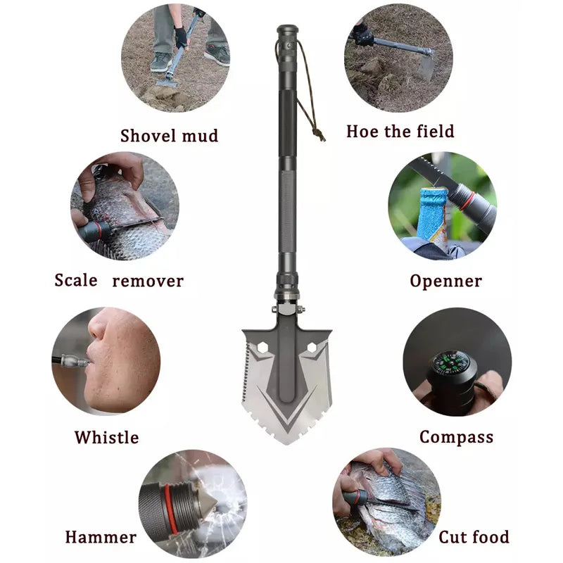 Multi tool Camping Folding shovel