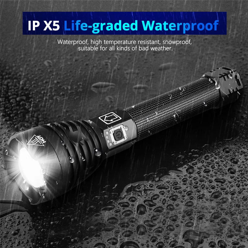 Powerful/Rechargeable/Tactical/Handled/ Flashlight