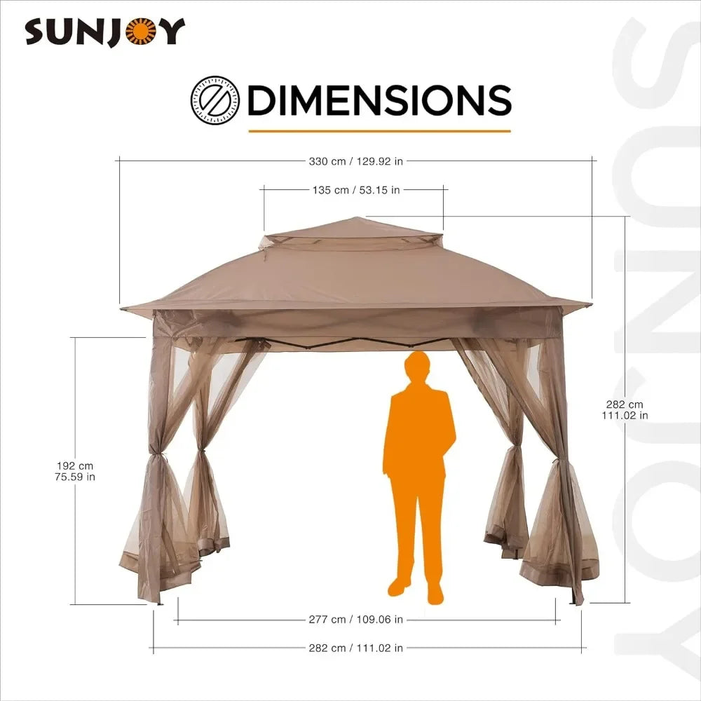 11x11 ft. Pop-Up Instant Gazebo