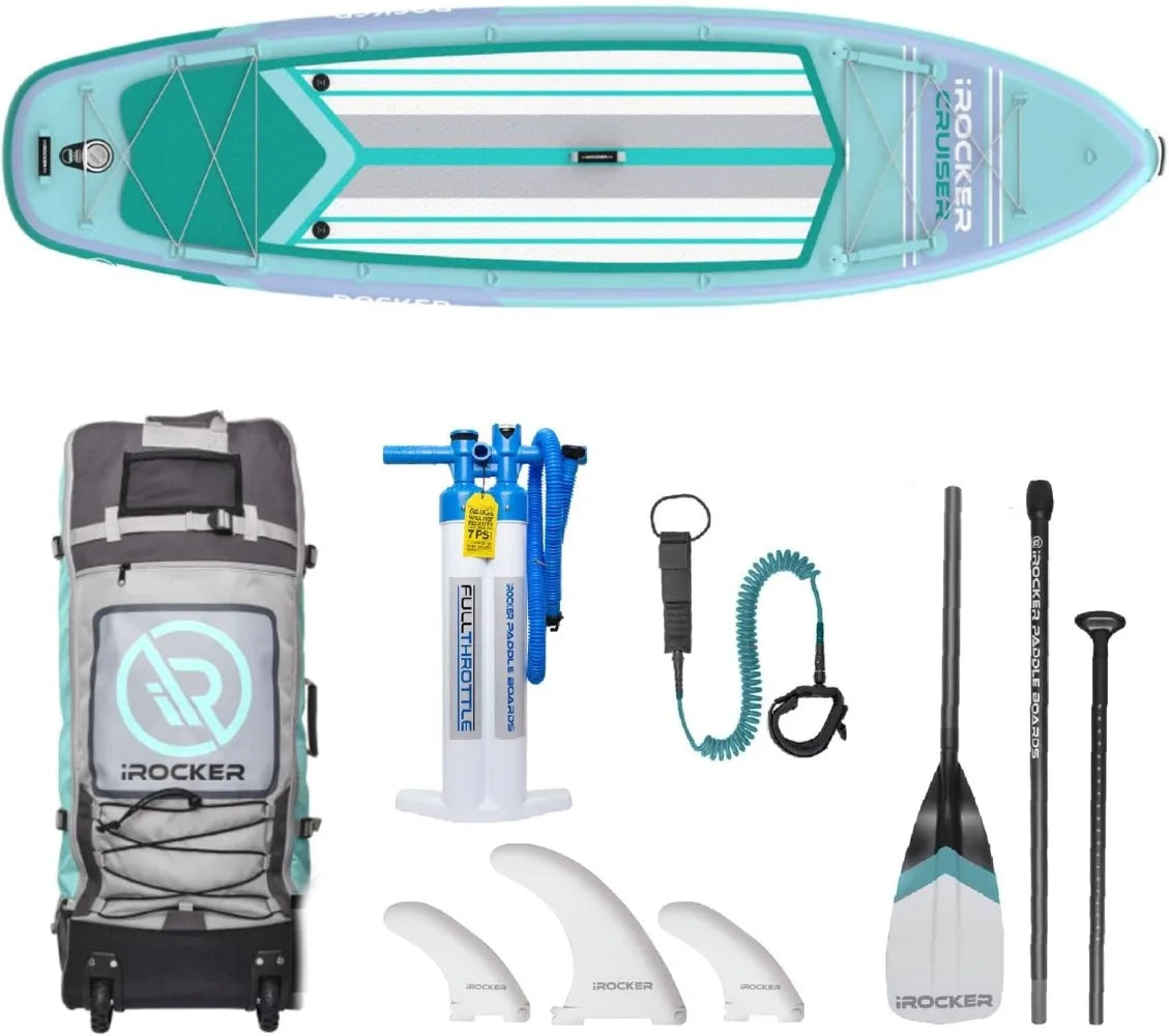 Stand Up Paddle Board, Inflatable, with Roller Bag,