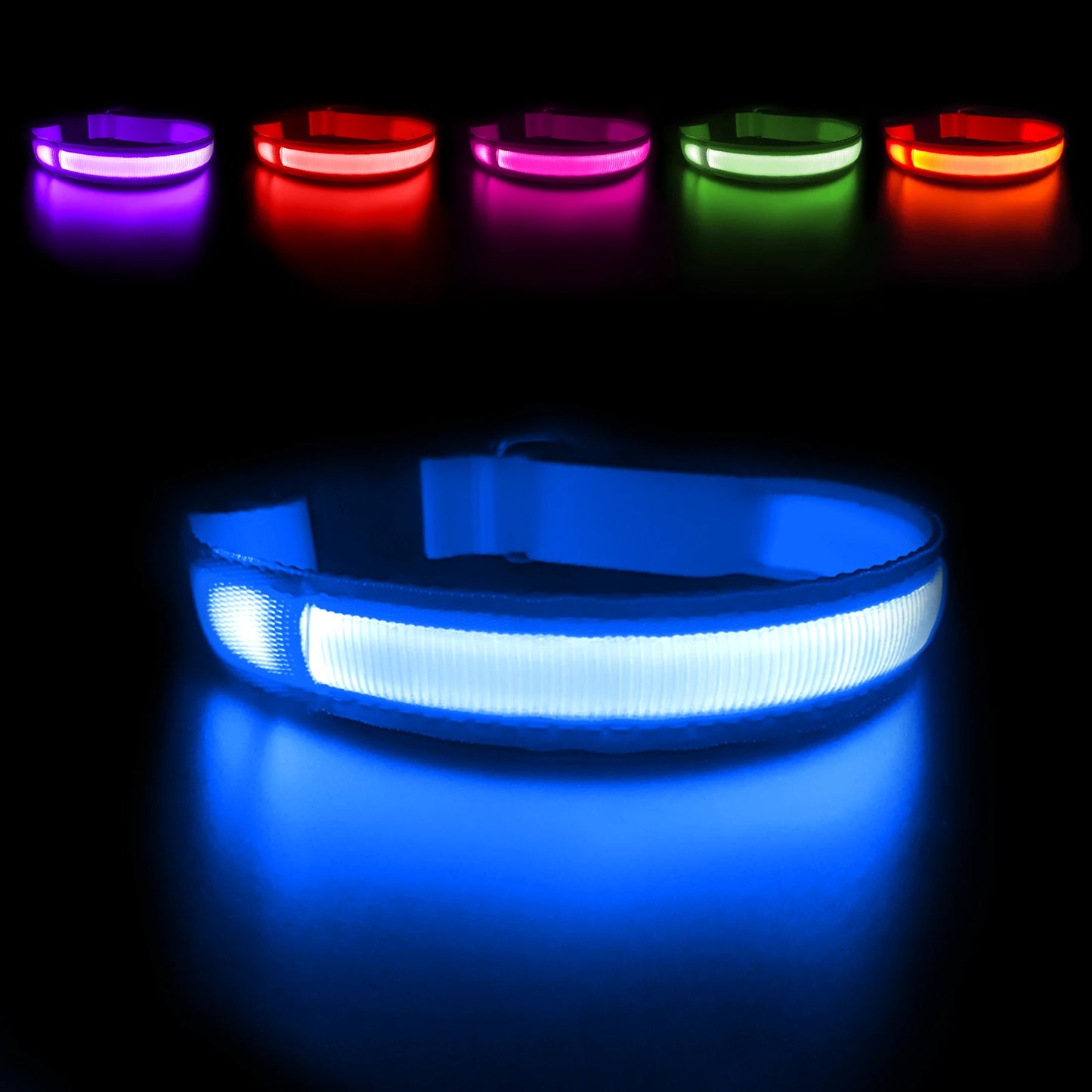 Luminous Dog Collar  Waterpoof Safety Collar