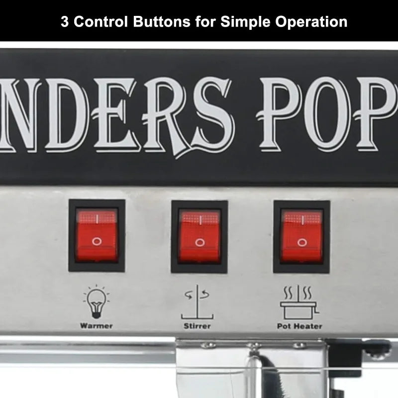 Commercial Popcorn Machine