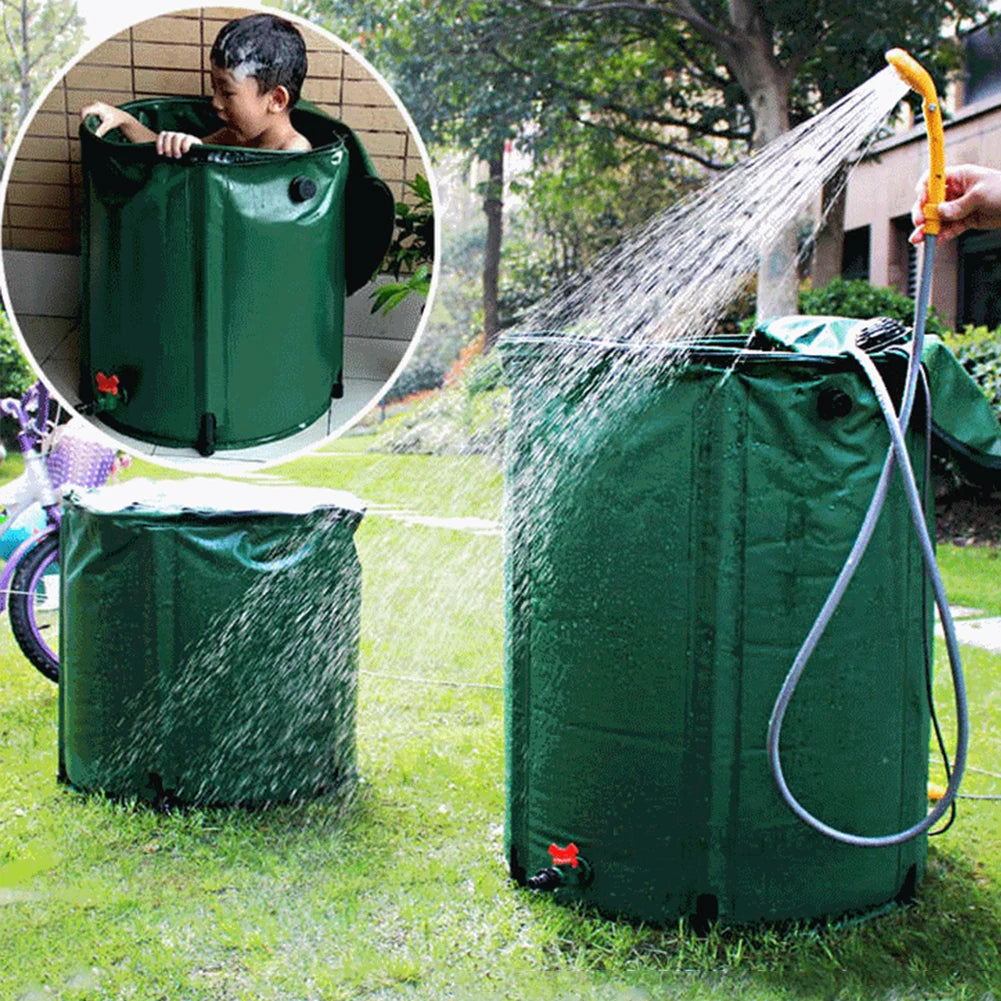 Camping Shower with 20L Water Bucket 12V Pump Electric