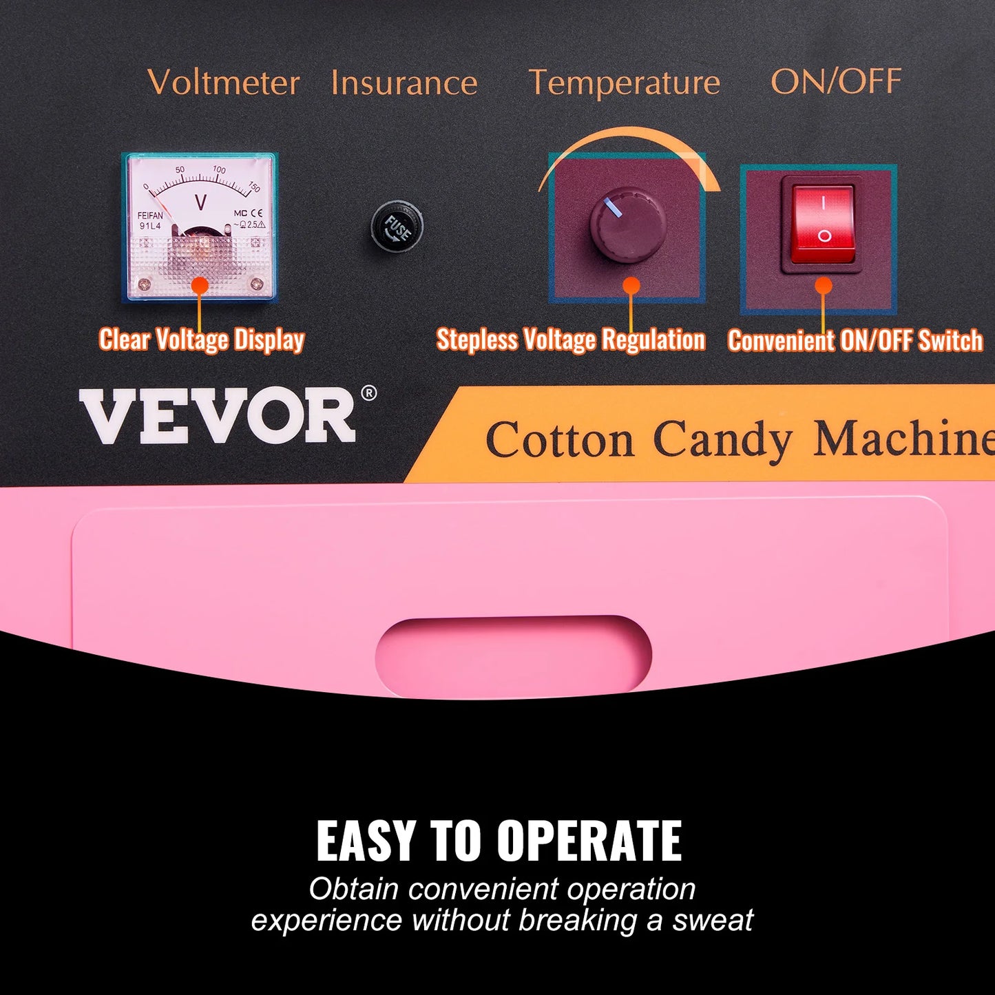 Electric Cotton Candy Machine Commercial