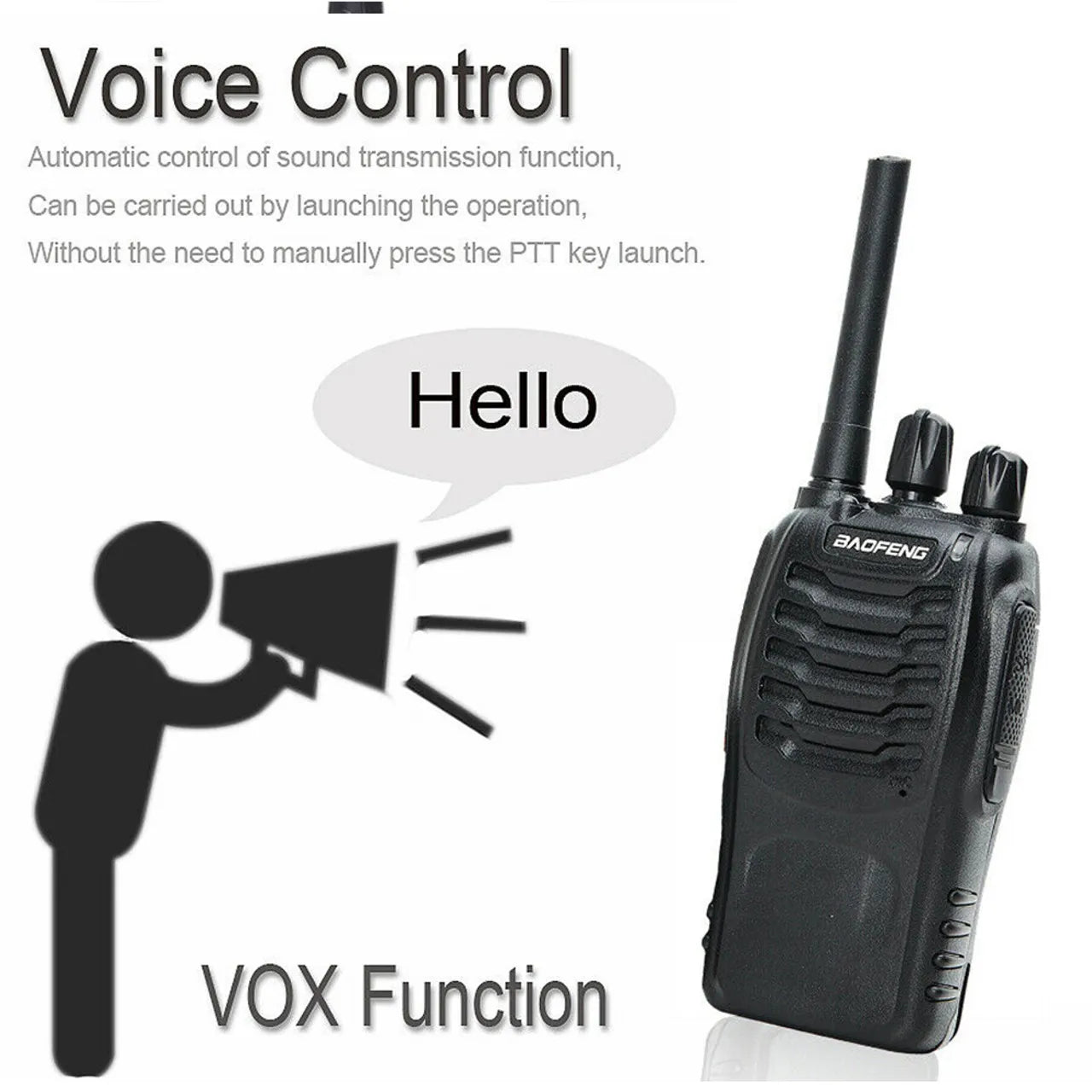 Two Way Radio Long Range Walkie Talkie