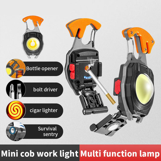 Multifunction Rechargeable Flashlight