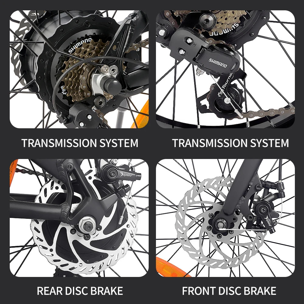 Folding Electric Mountain Bike