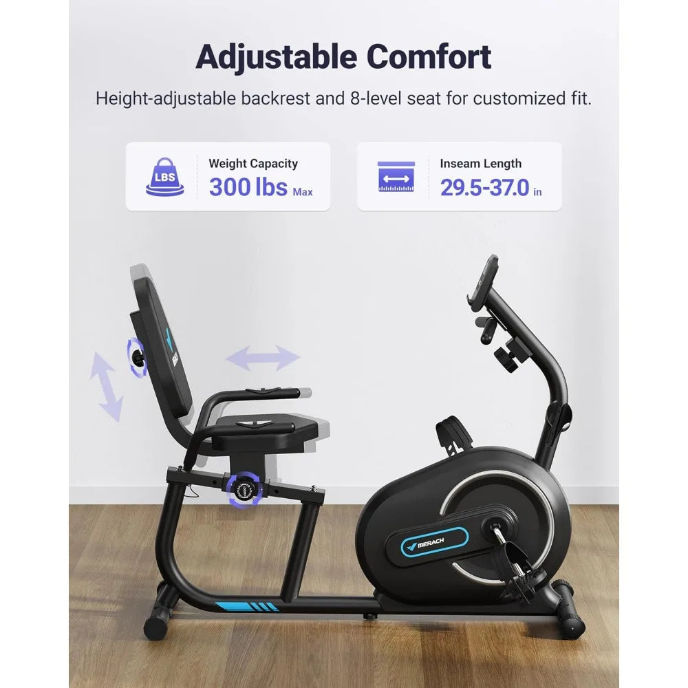 Recumbent Exercise Bike for Home