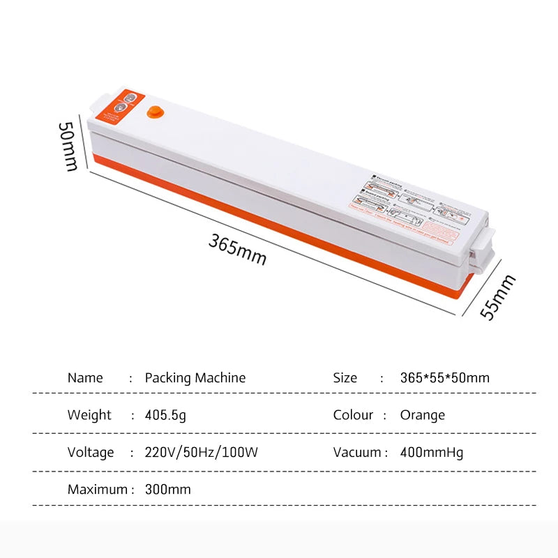 220V/110 Vacuum Sealer Kitchen Packaging Machine