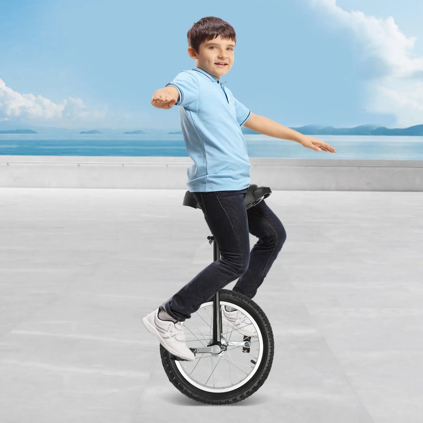 Unicycle for Children and Adults, Adjustable