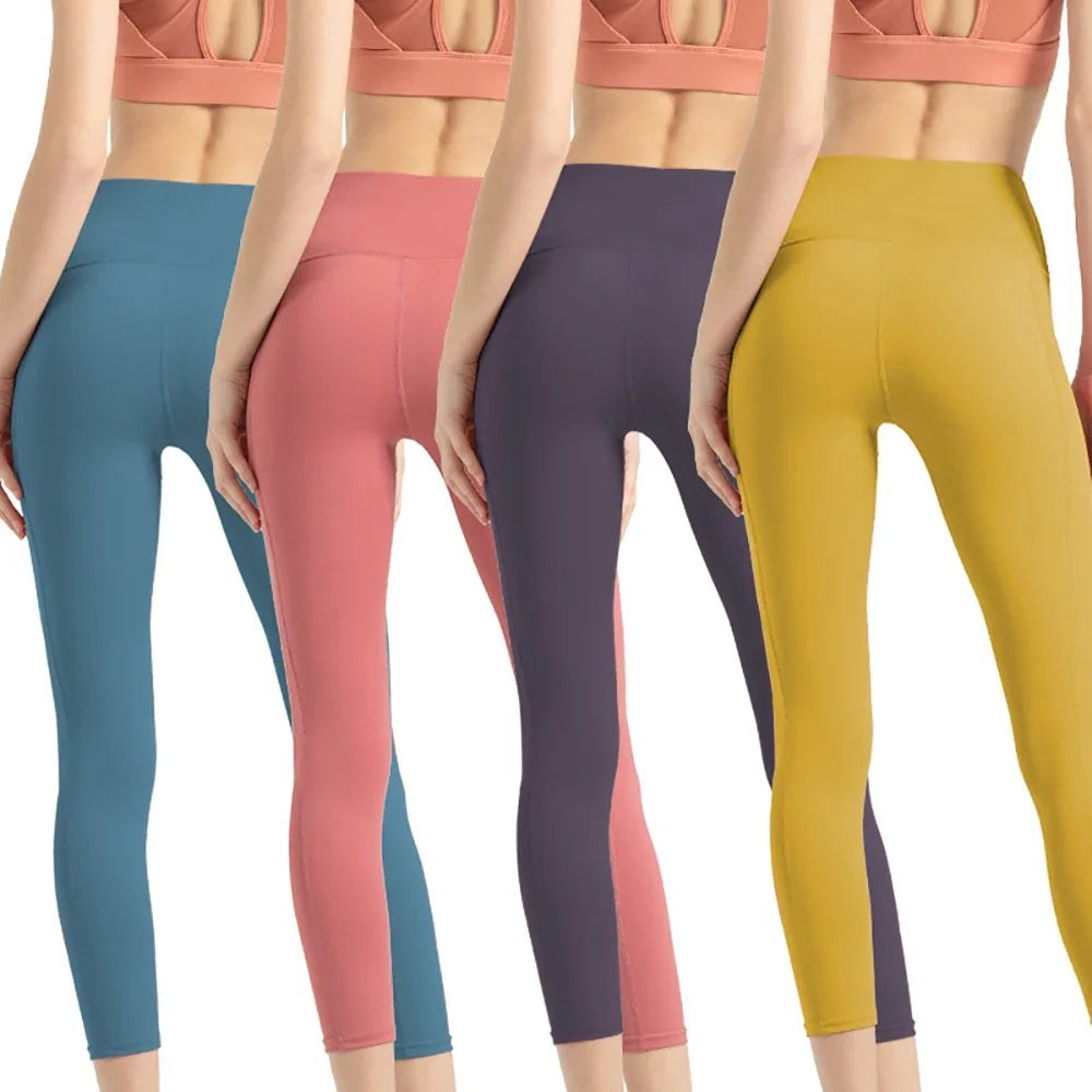 Women High Waist Leggings  Comfortable Yoga Pants