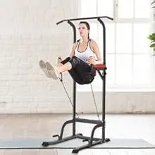 Power Tower Pull Up Workout Dip Station